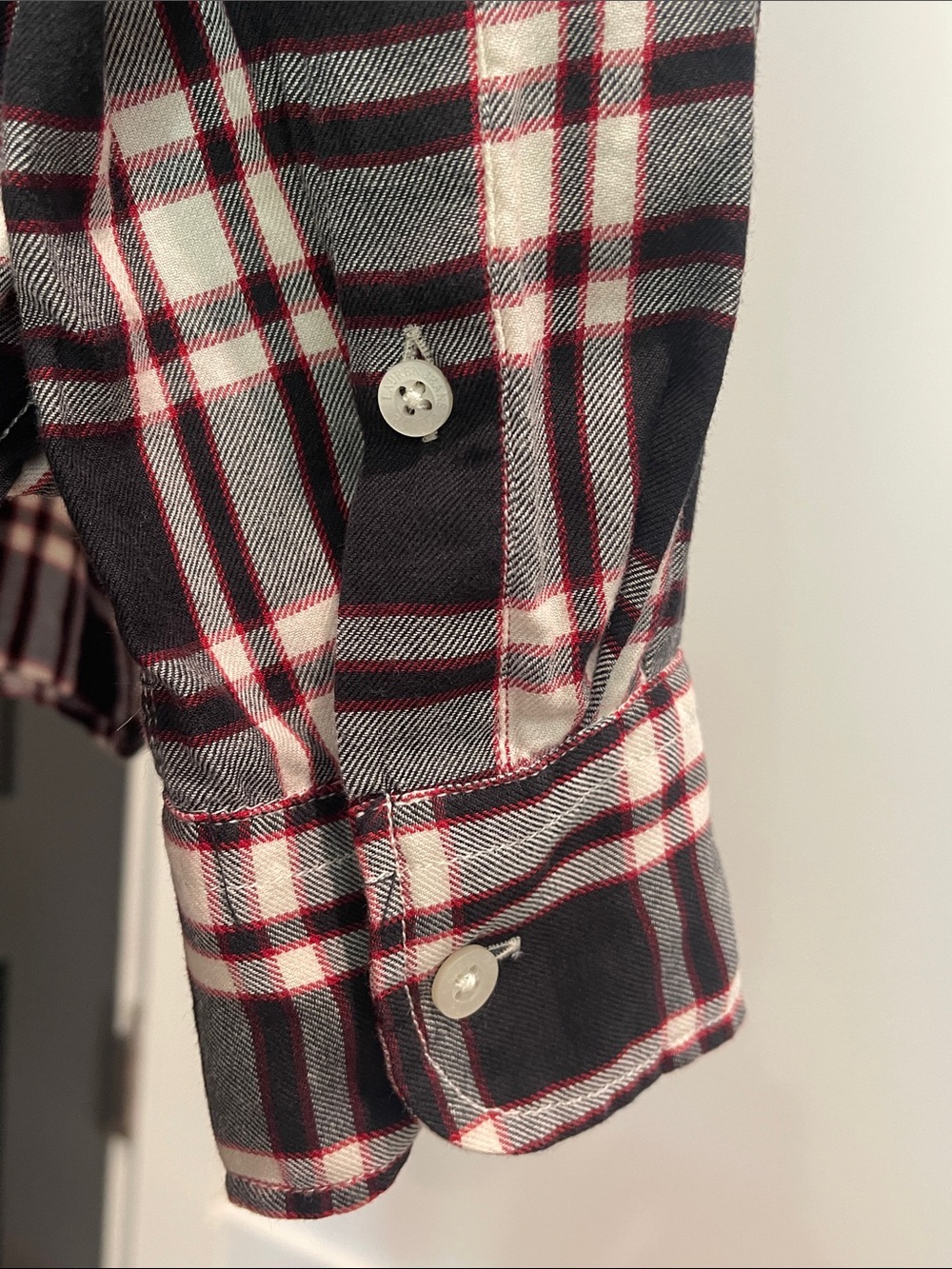 Ralph Lauren Plaid Preppy Cotton Button Down Shirt With Roll Tab Sleeve Size L - Picture 4 of 8